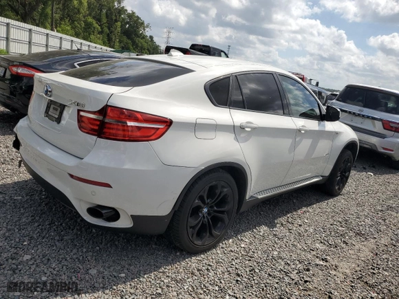 2013 BMW X6 xDrive35i with VIN 5UXFG2C59DL783279, listed as a Copart auction lot 59685334 with 134,324 mi miles and Salvage Title. Bid and sale history available at carsss.com. Image 3.