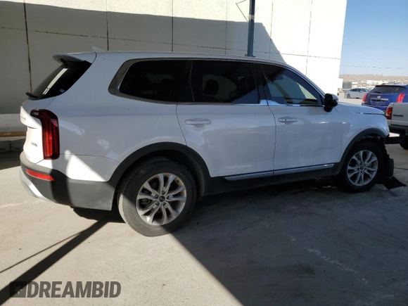 2021 Kia Telluride LX z VIN 5XYP24HC5MG193678, wystawiony jako Copart lot #46151325 z przebiegiem 21 501 mil mil oraz Czysty tytuł • Clean title. Historia ofert i sprzedaży dostępna na DreamBid. Obrazek 3.
