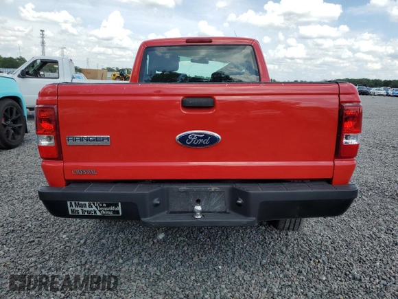 2011 Ford Ranger XL with VIN 1FTKR1ADXBPB04026, listed as a Copart auction lot 51343055 with 200,980 mi miles and Non Repairable. Bid and sale history available at carsss.com. Image 6.