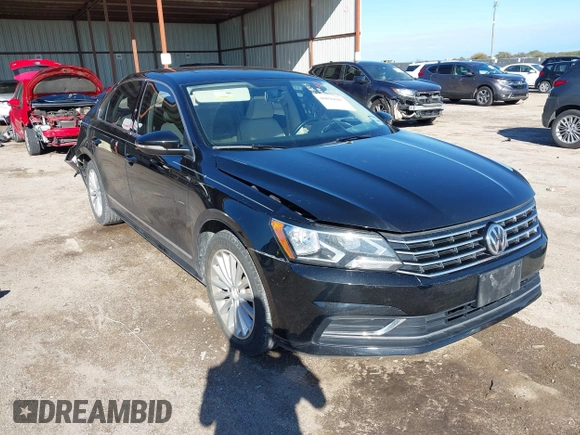 2016 Volkswagen Passat SE with VIN 1VWBS7A38GC038215, listed as a IAAI auction lot 40890685 with 55,064 mi miles and . Bid and sale history available at DreamBid. Image 1.