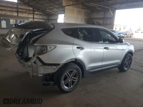 2018 Hyundai Santa Fe 2.4L с VIN 5XYZT3LB8JG544092, выставлен на аукционе Copart как лот 63127265 с пробегом 124 390 миль миль и Списание • Salvage title. История ставок и продаж доступна на DreamBid. Изображение 3.