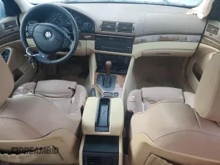 2001 BMW 5 Series 540iA with VIN WBADN63471GM71573, listed as a Copart auction lot 73868984 with 0 mi miles and Non Repairable. Bid and sale history available at carsss.com. Image 8.