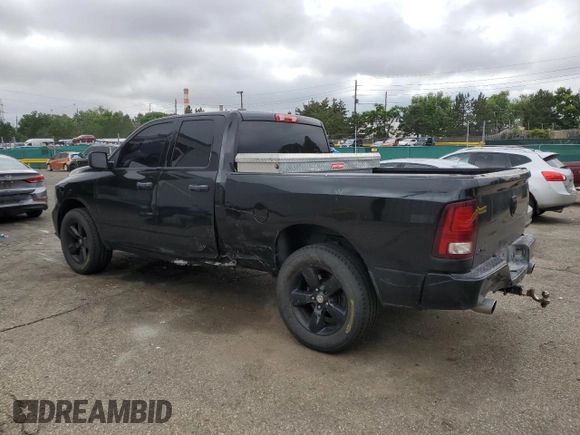 2014 Ram 1500 Express with VIN 1C6RR7FT1ES262250, listed as a Copart auction lot 62133795 with 292,270 mi miles and Salvage title. Bid and sale history available at DreamBid. Image 2.
