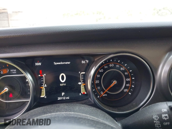 2023 Jeep Wrangler Sport Altitude с VIN 1C4HJXDG6PW576179, выставлен на аукционе IAAI как лот 42345627 с пробегом 20 112 миль миль и . История ставок и продаж доступна на DreamBid. Изображение 7.