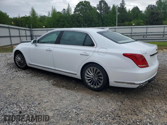 2019 Genesis G90 Ultimate with VIN KMHG54JH0KU052649, listed as a Copart auction lot 54071035 with 126,082 mi miles and Clean Title. Bid and sale history available at DreamBid. Image 2.