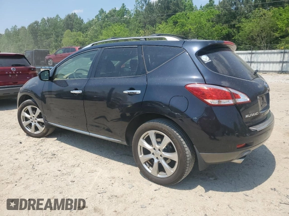 2013 Nissan Murano SV with VIN JN8AZ1MW3DW307782, listed as a Copart auction lot 54983695 with 141,318 mi miles and Clean Title. Bid and sale history available at carsss.com. Image 2.