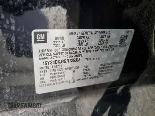 2016 Cadillac Escalade Platinum z VIN 1GYS4DKJ8GR125323, wystawiony jako Copart lot #89147295 z przebiegiem 131 657 mil mil oraz Szkody całkowita. Historia ofert i sprzedaży dostępna na DreamBid. Obrazek 13.