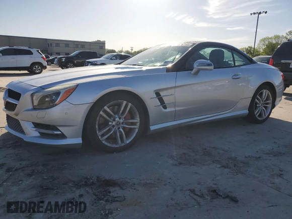 2013 Mercedes-Benz SL-Class SL 550 with VIN WDDJK7DA9DF006916, listed as a Copart auction lot 50676744 with 111,650 mi miles and Clean Title. Bid and sale history available at carsss.com. Image 1.