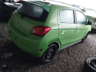 2015 Mitsubishi Mirage DE with VIN ML32A3HJ2FH009459, listed as a IAAI auction lot 41199208 with 142,447 mi miles. Bid and sale history available at carsss.com. Image 4.