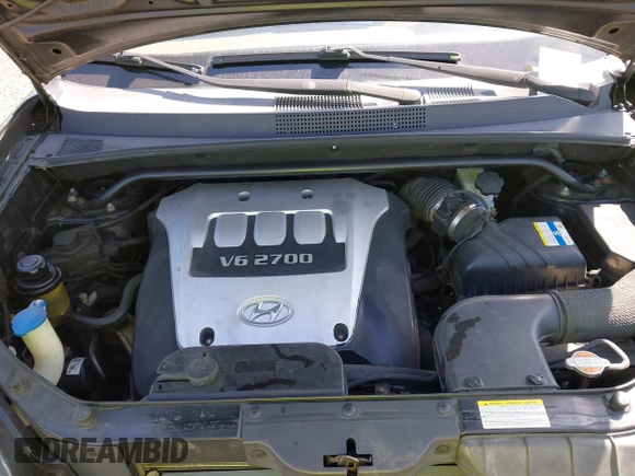 2006 Hyundai Tucson GLS with VIN KM8JN72DX6U324407, listed as a IAAI auction lot 42247884 with 188,911 mi miles and . Bid and sale history available at DreamBid. Image 10.