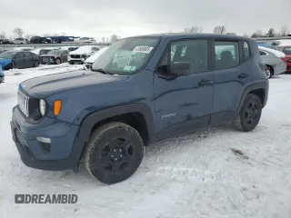 2021 Jeep Renegade Sport with VIN ZACNJDABXMPM21344, listed as a Copart auction lot 41569905 with 56,009 mi miles and Salvage title. Bid and sale history available at DreamBid. Image 1.