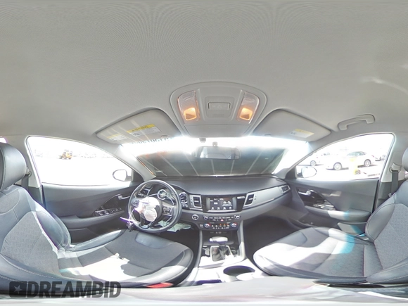 2017 Kia Niro EX with VIN KNDCC3LC6H5045759, listed as a Copart auction lot 51387955 with 70,532 mi miles and Salvage Title. Bid and sale history available at DreamBid. Image 14.