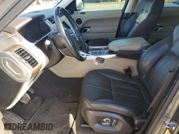 2017 Land Rover Range Rover Sport HSE with VIN SALWR2FK8HA694052, listed as a Copart auction lot 53330155 with 75,181 mi miles and Salvage title. Bid and sale history available at DreamBid. Image 7.