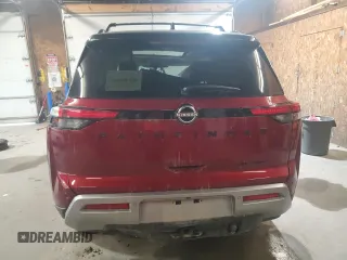 2023 Nissan Pathfinder SL z VIN 5N1DR3CD2PC239335, wystawiony jako Copart lot #48781855 z przebiegiem Nie podano mil oraz Szkoda całkowita • Salvage title. Historia ofert i sprzedaży dostępna na DreamBid. Obrazek 6.