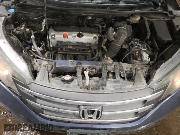 2013 Honda CR-V EX-L with VIN 2HKRM4H72DH667407, listed as a Copart auction lot 51111705 with 170,397 mi miles and Salvage Title. Bid and sale history available at carsss.com. Image 12.