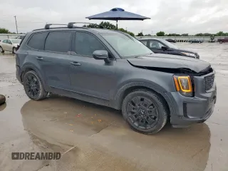 2022 Kia Telluride EX with VIN 5XYP3DHC4NG276226, listed as a Copart auction lot 60528015 with 55,306 mi miles and Salvage title. Bid and sale history available at DreamBid. Image 4.