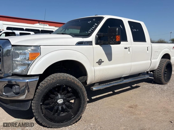 2015 Ford Super Duty F-250 SRW Lariat with VIN 1FT7W2BT7FEB21510, listed as a Copart auction lot 53184945 with 188,753 mi miles and Clean Title. Bid and sale history available at carsss.com. Image 2.