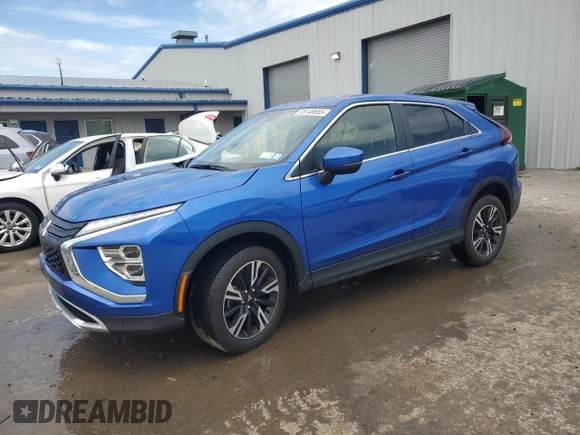 2023 Mitsubishi Eclipse Cross SE z VIN JA4ATWAAXPZ054704, wystawiony jako Copart lot #55148655 z przebiegiem 12 162 mil mil oraz Szkoda całkowita • Salvage title. Historia ofert i sprzedaży dostępna na DreamBid. Obrazek 1.
