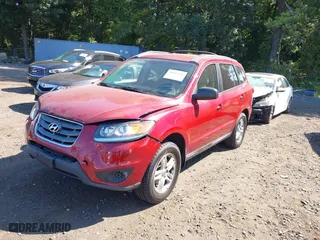 2012 Hyundai Santa Fe GLS with VIN 5XYZG3AB9CG143788, listed as a IAAI auction lot 40249450 with 139,594 mi miles. Bid and sale history available at carsss.com. Image 2.