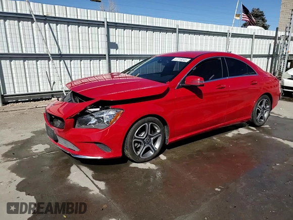 2019 Mercedes-Benz CLA 250 with VIN WDDSJ4GB6KN726705, listed as a Copart auction lot 47318045 with 54,141 mi miles and Salvage Title. Bid and sale history available at DreamBid. Image 13.