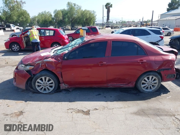 2009 Toyota Corolla with VIN 1NXBU40E79Z073304, listed as a IAAI auction lot 42227884 with Not provided miles and . Bid and sale history available at DreamBid. Image 14.