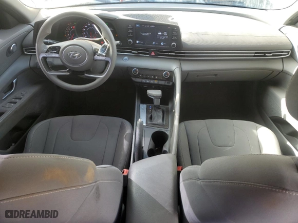 2021 Hyundai Elantra SEL with VIN 5NPLM4AG1MH022604, listed as a Copart auction lot 42747095 with 87,256 mi miles and Salvage Title. Bid and sale history available at carsss.com. Image 8.