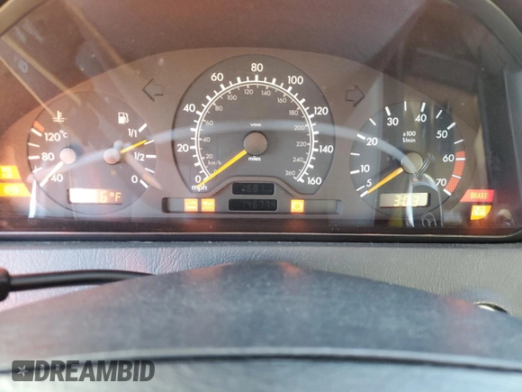 1999 Mercedes-Benz C 230/260/280/320 with VIN WDBHA24GXXA801766, listed as a Copart auction lot 42982255 with 146,774 mi miles and Salvage Title. Bid and sale history available at carsss.com. Image 9.