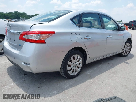 2014 Nissan Sentra SV with VIN 3N1AB7AP1EY330183, listed as a IAAI auction lot 42669962 with 149,861 mi miles and . Bid and sale history available at DreamBid. Image 4.