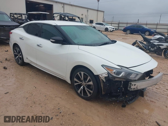 2018 Nissan Maxima S with VIN 1N4AA6AP7JC383425, listed as a IAAI auction lot 41962455 with 133,150 mi miles and . Bid and sale history available at DreamBid. Image 1.