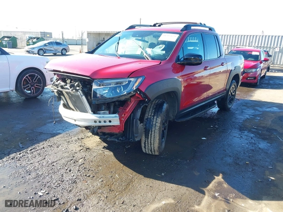 2021 Honda Ridgeline Sport with VIN 5FPYK3F10MB001758, listed as a IAAI auction lot 41397629 with 46,572 mi miles. Bid and sale history available at carsss.com. Image 18.