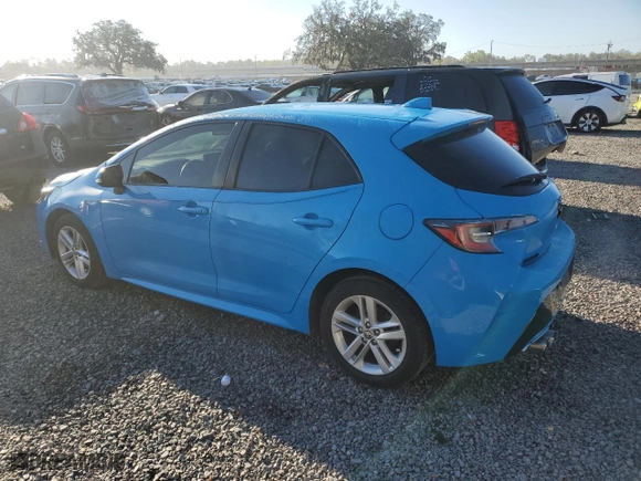 2019 Toyota Corolla Hatchback SE with VIN JTNK4RBE2K3052575, listed as a Copart auction lot 48121145 with 59,149 mi miles and Non Repairable. Bid and sale history available at carsss.com. Image 2.