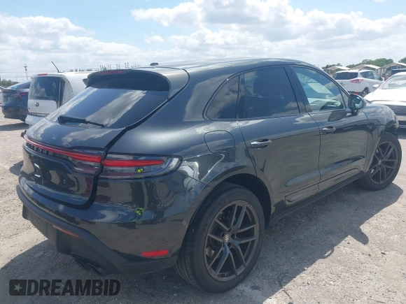 2023 Porsche Macan with VIN WP1AA2A5XPLB02680, listed as a IAAI auction lot 42063681 with 16,223 mi miles. Bid and sale history available at carsss.com. Image 4.