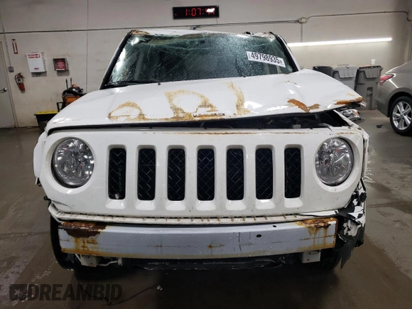 2014 Jeep Patriot Limited with VIN 1C4NJRCBXED528973, listed as a Copart auction lot 49798935 with 93,778 mi miles and Non Repairable. Bid and sale history available at carsss.com. Image 5.