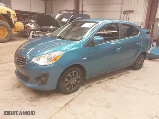 2019 Mitsubishi Mirage G4 ES with VIN ML32F3FJ7KHF18366, listed as a IAAI auction lot 41965753 with 101,070 mi miles. Bid and sale history available at carsss.com. Image 17.