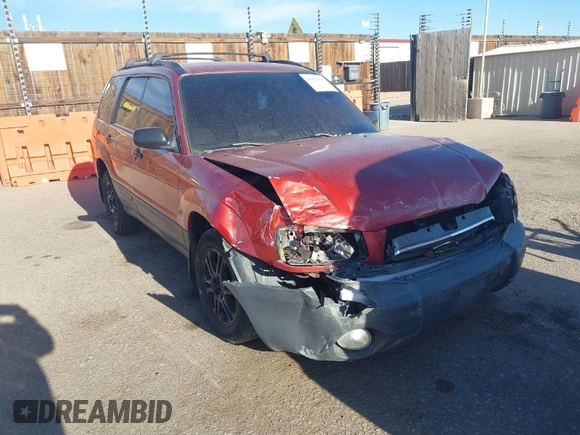 2003 Subaru Forester X with VIN JF1SG63643H750777, listed as a IAAI auction lot 41125996 with 246,079 mi miles. Bid and sale history available at carsss.com. Image 1.