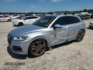 2018 Audi SQ5 Prestige with VIN WA1C4AFY2J2246083, listed as a Copart auction lot 70854644 with 97,186 mi miles and Salvage Title. Bid and sale history available at DreamBid. Image 1.