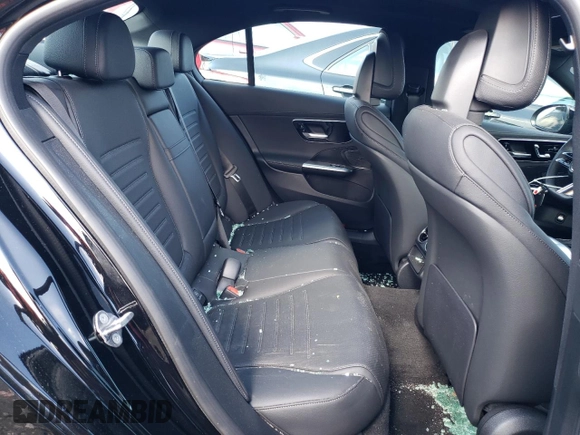 2024 Mercedes-Benz C 300 with VIN W1KAF4HB8RR156396, listed as a Copart auction lot 48219474 with 2,573 mi miles and Salvage Title. Bid and sale history available at DreamBid. Image 10.