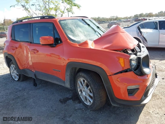 2021 Jeep Renegade 80th Anniversary with VIN ZACNJDBB0MPN23315, listed as a IAAI auction lot 41139893 with 45,251 mi miles. Bid and sale history available at carsss.com. Image 1.