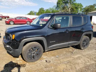 2020 Jeep Renegade Sport z VIN ZACNJBAB5LPL03043, wystawiony jako Copart lot #54917695 z przebiegiem 240 889 mil mil oraz Szkoda całkowita • Salvage title. Historia ofert i sprzedaży dostępna na DreamBid. Obrazek 1.