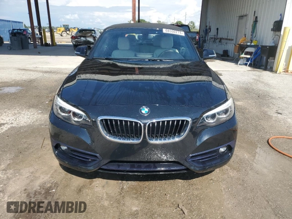 2018 BMW 2 Series 230i with VIN WBA2M7C55JVA97441, listed as a Copart auction lot 68550274 with 32,960 mi miles and Non Repairable. Bid and sale history available at carsss.com. Image 5.