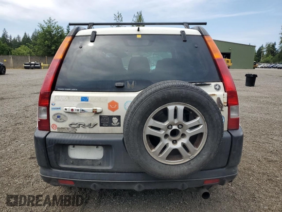 2002 Honda CR-V EX with VIN JHLRD78832C042021, listed as a Copart auction lot 61295085 with 226,126 mi miles and Clean title. Bid and sale history available at DreamBid. Image 6.