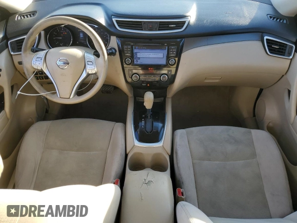 2015 Nissan Rogue S with VIN 5N1AT2ML4FC760222, listed as a Copart auction lot 88156365 with 137,524 mi miles and Clean Title. Bid and sale history available at DreamBid. Image 8.
