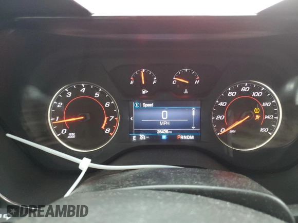 2020 Chevrolet Camaro 1LT with VIN 1G1FB1RS7L0124598, listed as a Copart auction lot 47083965 with 38,426 mi miles and Salvage Title. Bid and sale history available at DreamBid. Image 9.