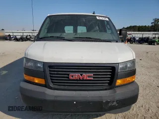 2019 GMC Savana Cargo Van with VIN 1GTW7AFP0K1301879, listed as a Copart auction lot 42157385 with 65,831 mi miles and Salvage Title. Bid and sale history available at carsss.com. Image 5.
