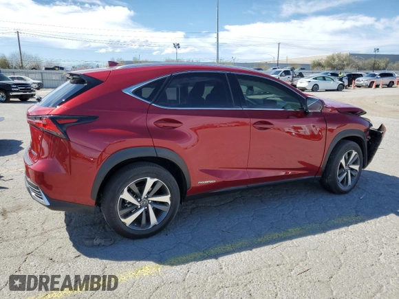 2020 Lexus NX with VIN JTJGJRDZ8L5000440, listed as a Copart auction lot 50742685 with 24,171 mi miles and Salvage Title. Bid and sale history available at carsss.com. Image 3.