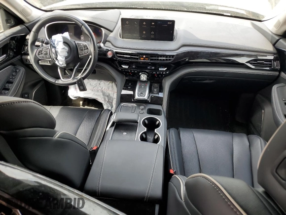 2023 Acura MDX Advance with VIN 5J8YE1H86PL031123, listed as a Copart auction lot 56765845 with 19,206 mi miles and Salvage title. Bid and sale history available at DreamBid. Image 8.