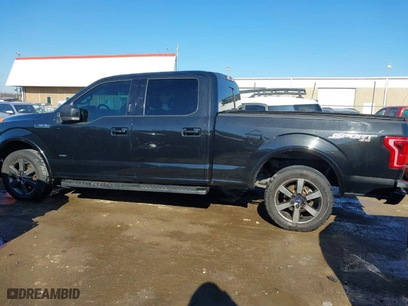 2015 Ford F-150 XLT w/HD Payload Pkg with VIN 1FTFW1EG4FFC97087, listed as a IAAI auction lot 41282930 with 121,506 mi miles. Bid and sale history available at carsss.com. Image 14.