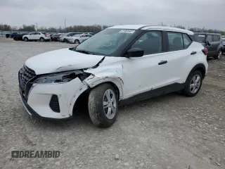 2024 Nissan Kicks S with VIN 3N1CP5BV8RL561516, listed as a Copart auction lot 50016325 with 24,057 mi miles and Salvage Title. Bid and sale history available at DreamBid. Image 1.
