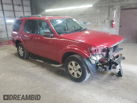 2010 Ford Explorer XLT with VIN 1FMEU7DE1AUA70153, listed as a Copart auction lot 52072295 with 148,177 mi miles and Salvage Title. Bid and sale history available at carsss.com. Image 4.