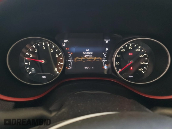 2021 Jeep Compass Trailhawk с VIN 3C4NJDDBXMT553298, выставлен на аукционе Copart как лот 64293165 с пробегом 64 217 миль миль и Списание • Salvage title. История ставок и продаж доступна на DreamBid. Изображение 9.